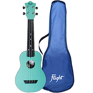 Ukelele Soprano de Fibra con Funda FLIGHT TUS35LB