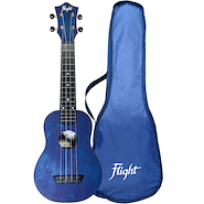 Ukelele Soprano de Fibra con Funda FLIGHT TUS35DB