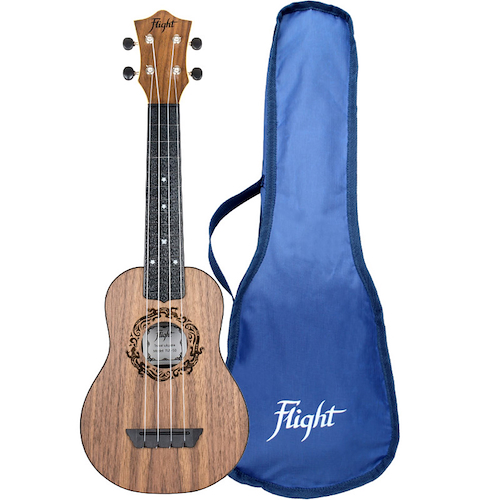 Ukelele Soprano de Fibra con Funda FLIGHT TUS50