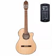 Guitarra Clasica Criolla con corte y Eq 3/4 FONSECA 38KEC
