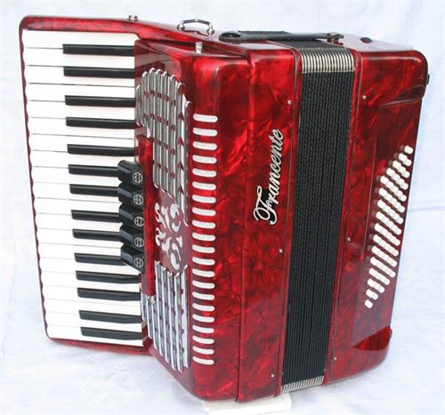 Acordeon a Piano 60 Bajos - 34 Teclas c/Estuche FRANCENTE L1308