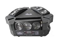 Efecto de Luces Beam Movil 9X3W RGBW GBR MULTIPANEL 360