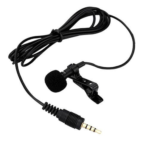 Microfono Corbatero MiniPlug para Celulares y PC GBR 3MG-AMP300