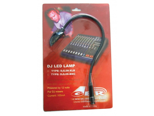 Luz Led Para Consola Piloto Con Entrada Bnc Flexible GBR DJL08-BNC