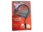 Luz Led Para Consola Piloto Con Entrada Bnc Flexible GBR DJL08-BNC