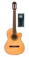 Guitarra Clasica Electrocriolla con Corte Estudio Superior GRACIA M6 EQ