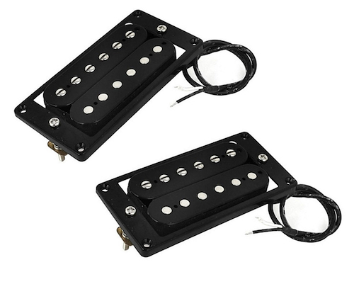 Mircofono para Guitarra Humbucker Set Negro GUITAR TEC GOH100 bk (x2)
