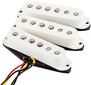 Microfono para Guitarra Strato Set de 3 Blanco GUITAR TEC GS01 wh (x3)