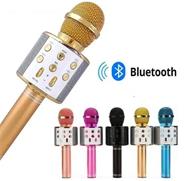 Microfono Karaoke Bluetooth con Parlante HANDHELD KTV WS 858A