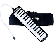 Melodica a Piano 32 Notas Negra con Funda HETFIELD FM32KBK