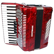 Acordeon a Piano 60 bajos - 34 Teclas c/Estuche HOFFMANN TA-6034