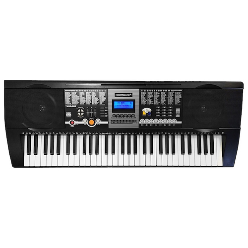 Organo Teclado Sensitivo 5 Octavas 61 Teclas c/FUENTE HOFFMANN YWKB-906