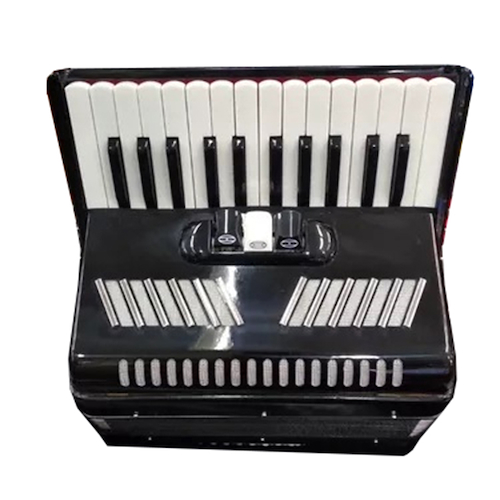Acordeon a Piano 48 Bajos - 26 Teclas c/Estuche HOFFMANN TA-4826