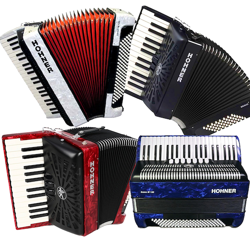 Acordeon a Piano 60 Bajos HOHNER BRAVO60