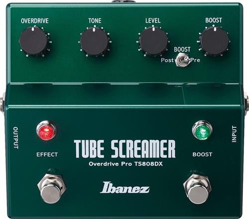 Pedal de Efecto para Guitarra Overdrive Tube Screamer IBANEZ TS808DX