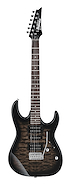 Guitarra Electrica HSH Serie Gio Transparent Black IBANEZ GRX70QATKS