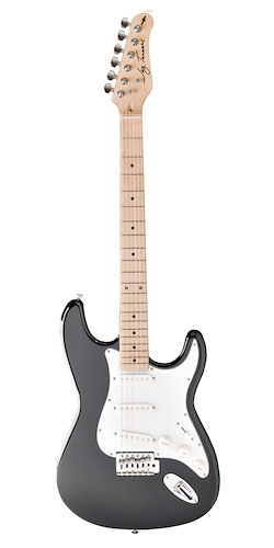 Guitarra Electrica Strato Maple Black JAY TURSER JT-300M-BK