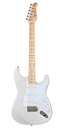 Guitarra Electrica Strato Maple Chrome Silver JAY TURSER JT-300M-CRS