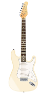 Guitarra Electrica Strato Rosewood Ivory JAY TURSER JT-300-IV
