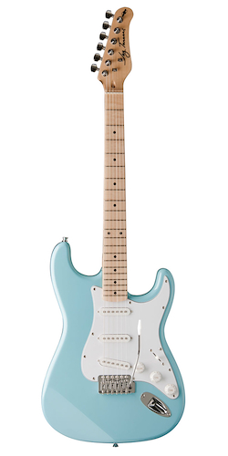 Guitarra Electrica Strato Maple Daphne Blue JAY TURSER JT-300M-DB