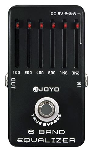 Pedal de Efecto Ecualizador EQ 6 BANDAS JOYO JF-11