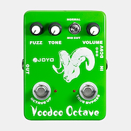 Pedal de Efecto Fuzz Octavador VOODOO OCTAVE JOYO JF-12