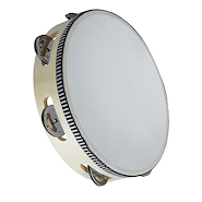 Pandereta 10" 25 Cms - Sonajas Simple KNIGHT JB910H