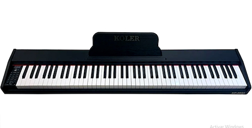 Piano Digital Electronico 88 Teclas semipesadas KOLER KP-883S