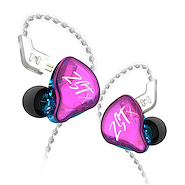 Auriculares In-Ear Monitor Dinámicos de Alta Fidelidad KZ ZST-X PURPLE / CYAN