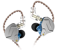 Auriculares In-Ear Monitor Dinámicos de Alta Fidelidad KZ ZSN-PRO BLUE /GREY