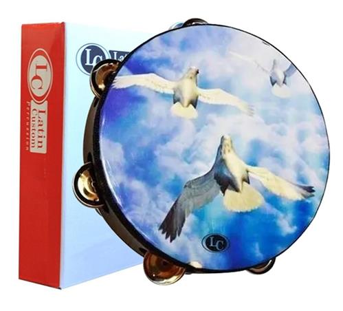 Pandereta Religiosa De 20 Cm Paloma 2 LATIN CUSTOM LC20R-P2