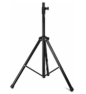 Soporte Tripode para Bafle x unidad Negro LEEM 005B