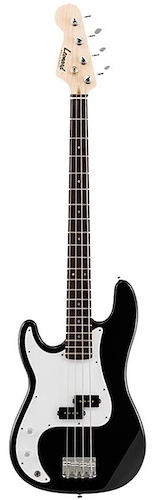 Bajo Electrico Precision Bass Negro Zurdo LEONARD LB255BK
