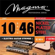 Encordado para Guitarra Electrica Nickel Plated Steel 010 MAGMA GE140N