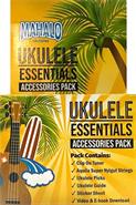 Pack para Ukelele c/Afinador+CuerdasAquila+Puas+Guia MAHALO MZK1
