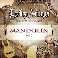 Encordado para Mandolina 8 Cuerdas Steel Plated MEDINA ARTIGAS		 SET 1400