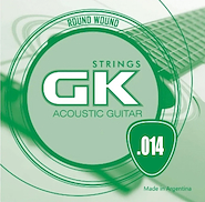 Cuerda para Guitarra Acustica 2da 0.14 GK MEDINA ARTIGAS 2ºGUIT-ACUST