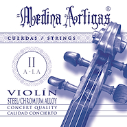 Cuerda para Violin 2da Acero Flat MEDINA ARTIGAS 2°VIOLIN AZUL