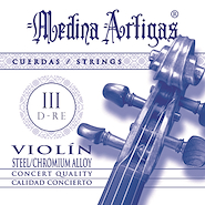 Cuerda para Violin 3ra Acero Flat MEDINA ARTIGAS 3ºVIOLIN AZUL