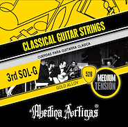Cuerda para Guitarra Criolla 3ra Sobre Amarillo MEDINA ARTIGAS 3°GUIT-CLAS