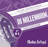 Cuerda para Guitarra Criolla 4ta Plateada III MILENIUM. MEDINA ARTIGAS 4ºGUIT-CLAS