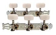 Clavijero para Clasica Lira Plateado Paso Nacional 37mm MENARGUEZ MOD-10