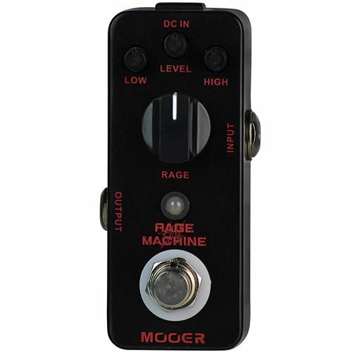 Pedal de efecto para guitarra - Heavy Metal Distortion MOOER RAGE MACHINE