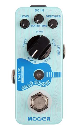 Pedal de efecto para Guitarra Acustica - Delay & Chorus MOOER BABY WATER