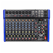 Consola Mixer 10 Canales c/Efectos Usb Phantom BT MOON MX10PRO