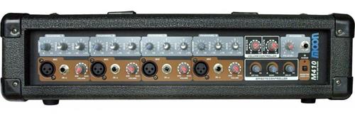 Consola Potenciada 4 Canales 100W MOON M410