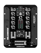 Mezcladora de DJ de 2 canales con USB MOON MDJ206USB