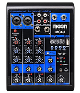 Consola Mixer 4 canales USB Bluetooth MOON MC4U