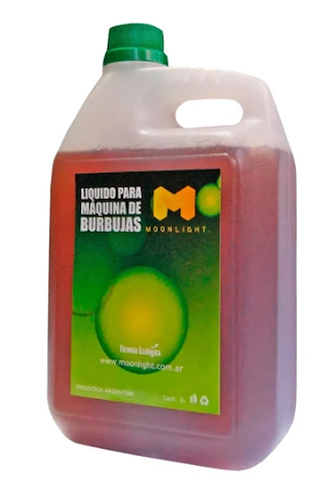 Liquido para Maquina de Burbujas x 1 lt. MOONLIGHT BUBBLE 1L