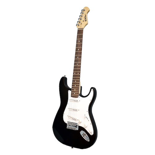 Guitarra Electrica Stratocaster S-S-S Negra NEWEN ST Black